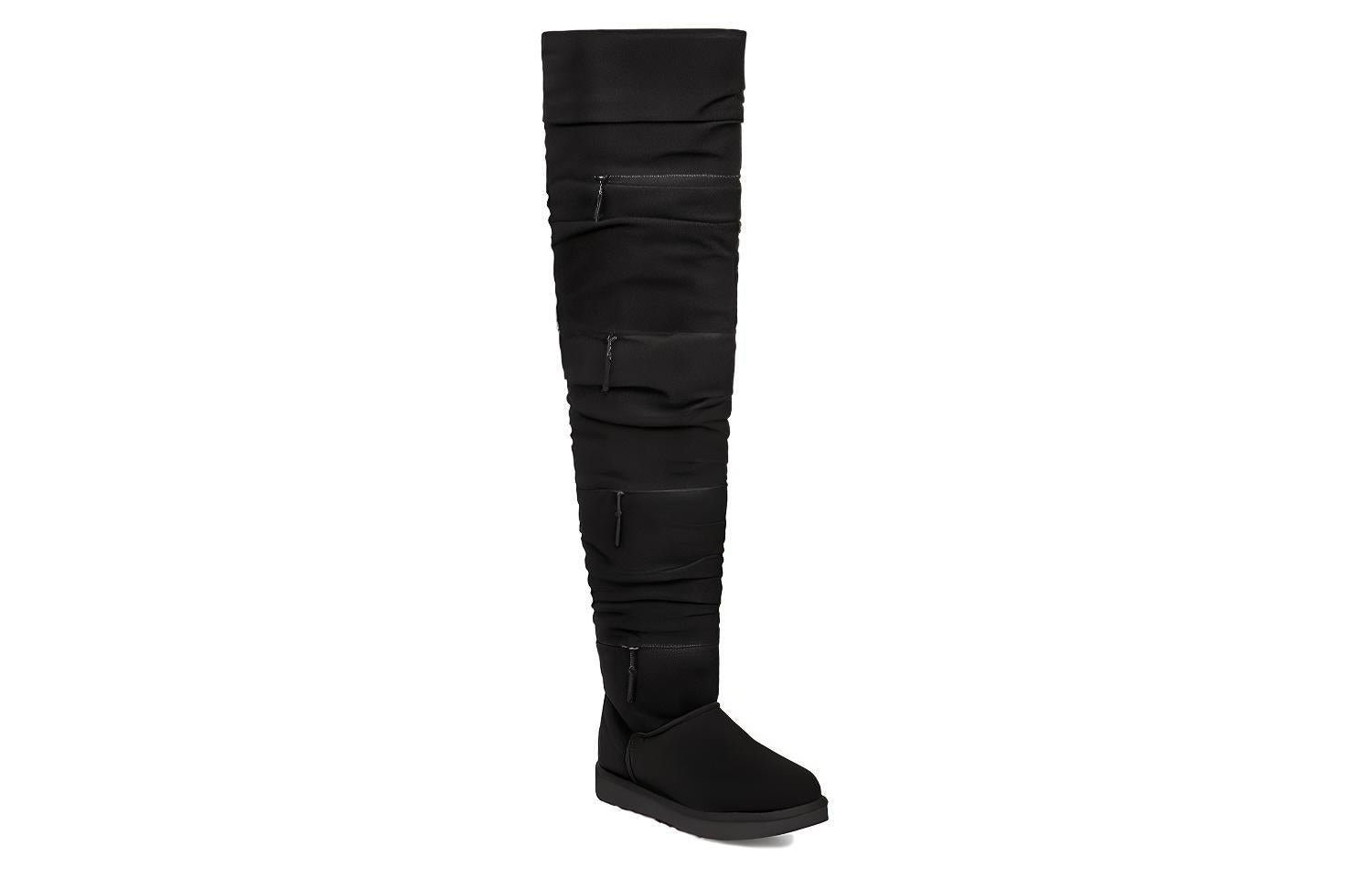 (WMNS) UGG Classic Ultra Ultra Tall Boots 'Black' 1131991-BLK