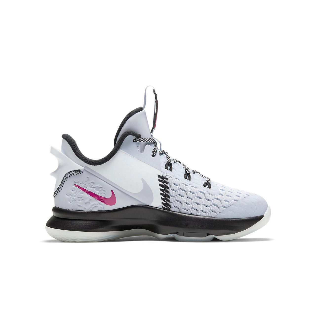 (GS) Nike LeBron Witness 5 'Grey Fireberry' CT4629-008