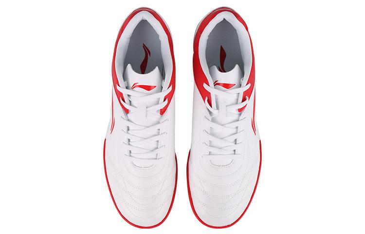 Li Ning TF Football Shoes 'White Red' YSTT007-1