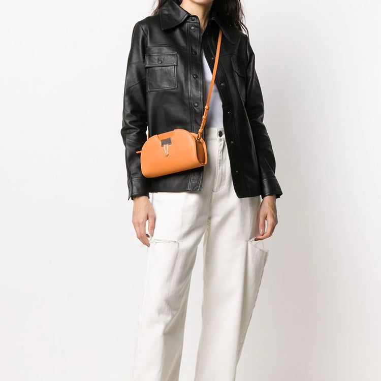(WMNS) Off-White Detail Shoulder Bag Orange OWNA150F20LEA0046400
