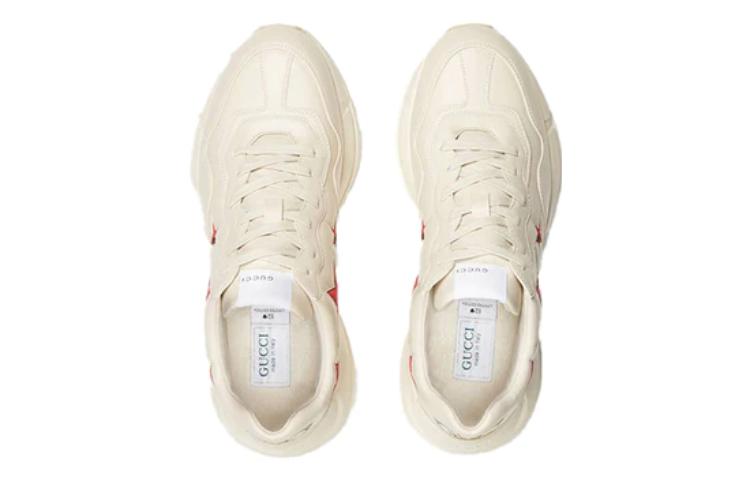 Gucci 520 Rhyton Star 'White Red' 664961-2SHC0-9560
