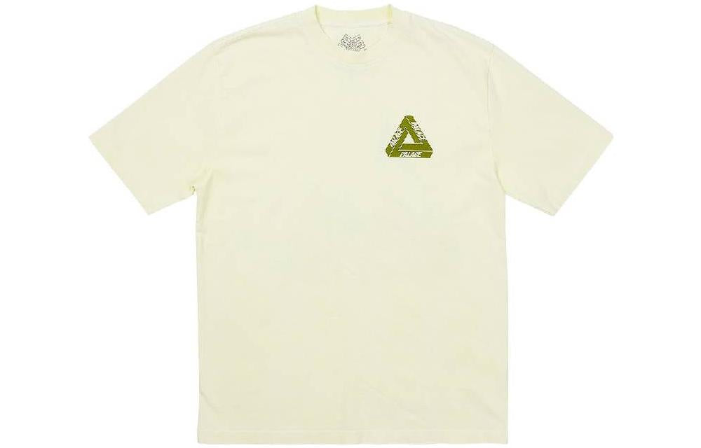 Palace SS23 Reacto Tri-ferg T-Shirt 'Yellow' P24ES034