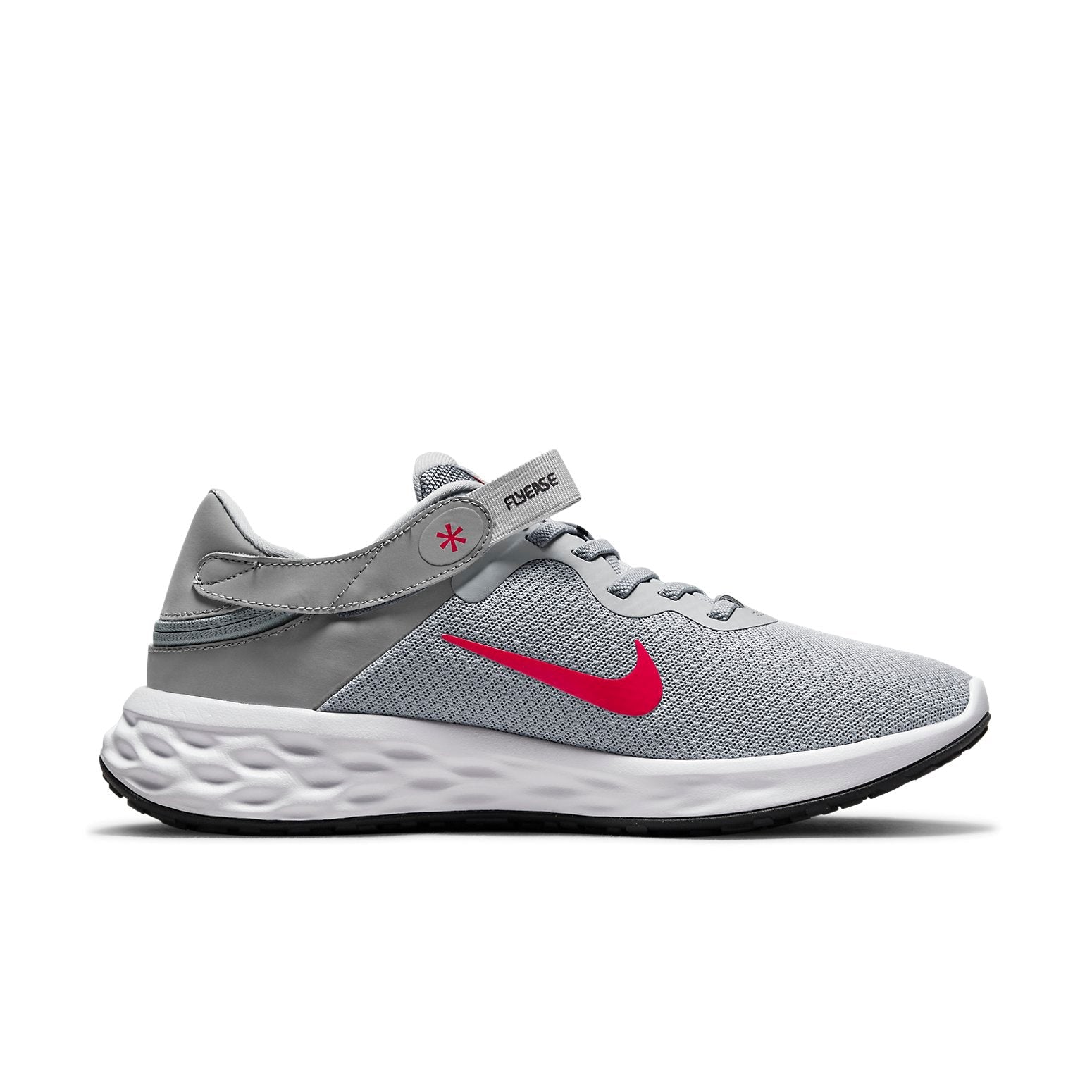 Nike Revolution 6 FlyEase Next Nature 'Light Smoke Grey Siren Red' DC8992-004