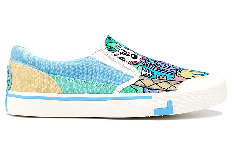 Li-Ning Boogle x Steven Harrington Shoes 'Blue' AECR057-2