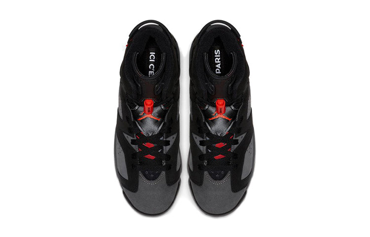 (GS) Air Jordan 6 Retro x Paris Saint-Germain 'Iron Grey' CN1078-001