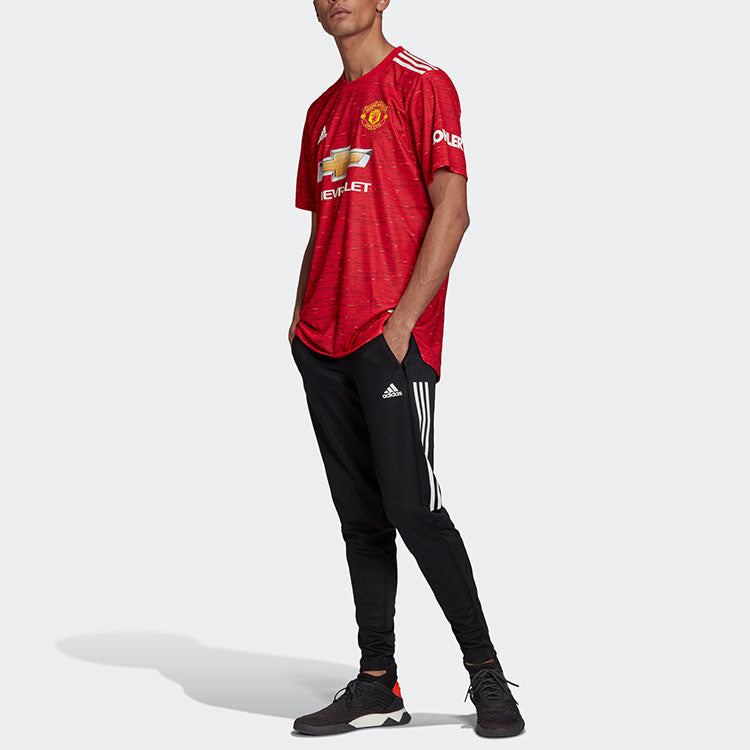 adidas AU Player Edition 20-21 Season Manchester United Home Sports Jersey Red GC7957
