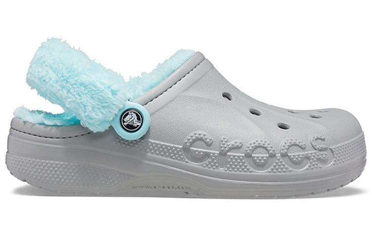 Crocs Classic Clog Stay Warm Fleece Lined 'Gray Blue' 206633-0IG