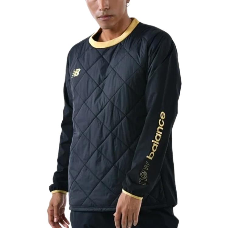 New Balance Black Out Collection Performance Filled Top Asia Sizing 'Black Gold' AMT25211-BLG