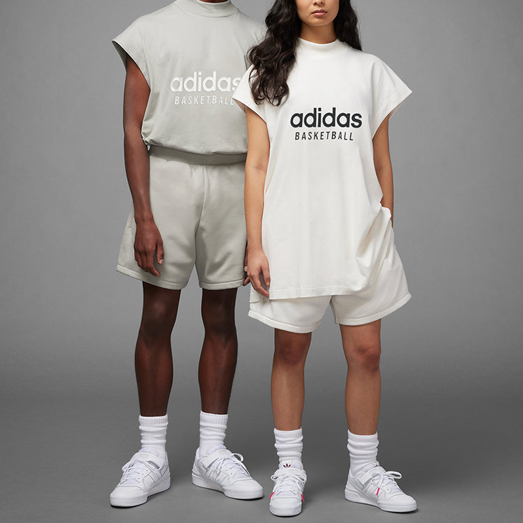 adidas Basketball Tank Top 'Grey' IA3445