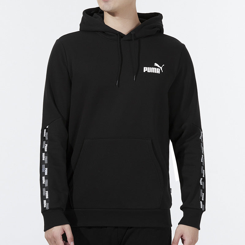 PUMA Power Tape Fl Logo Pullover Sports Black 846559-01