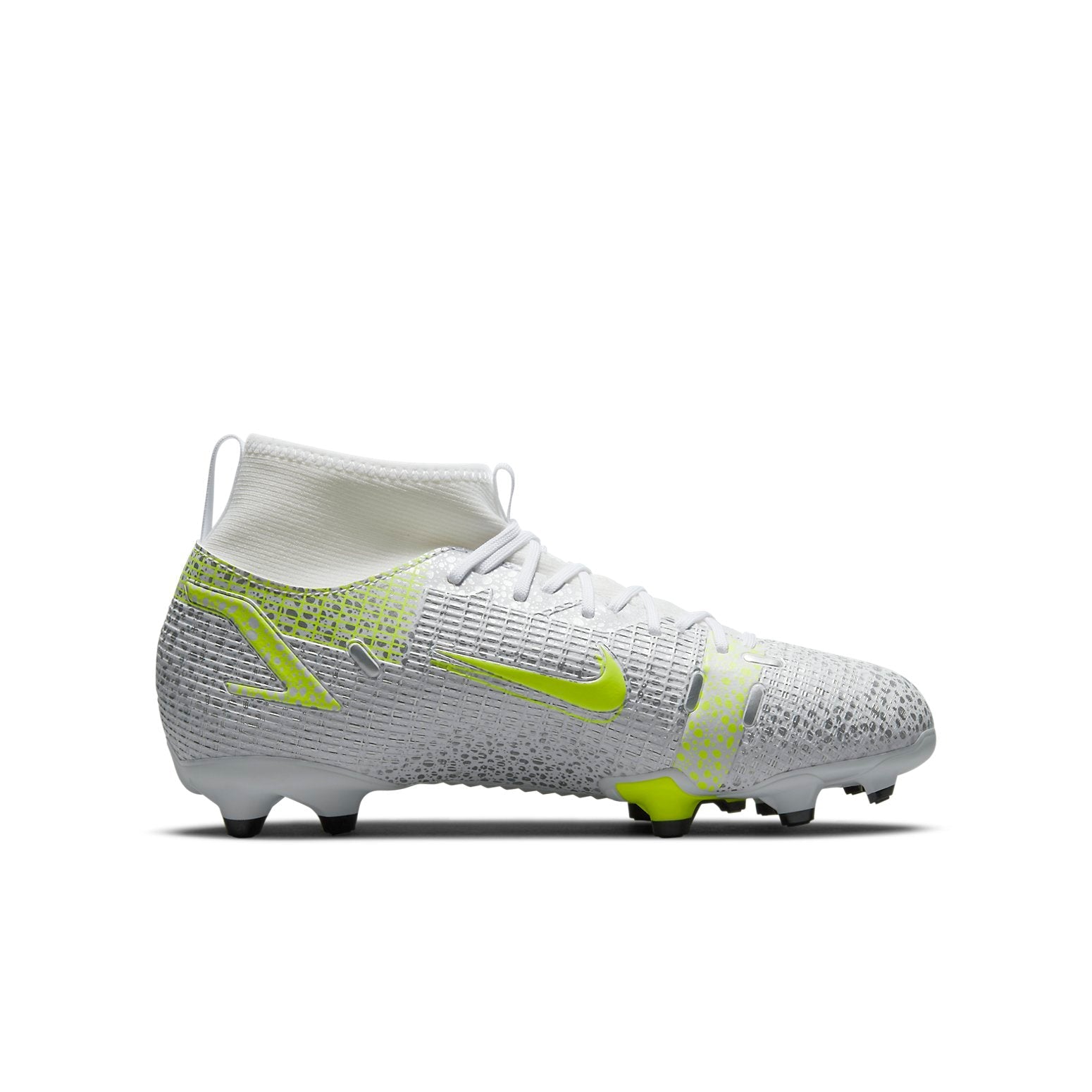 (GS) Nike Mercurial Superfly 8 Academy MG 'Metallic Silver Volt' CV1127-107