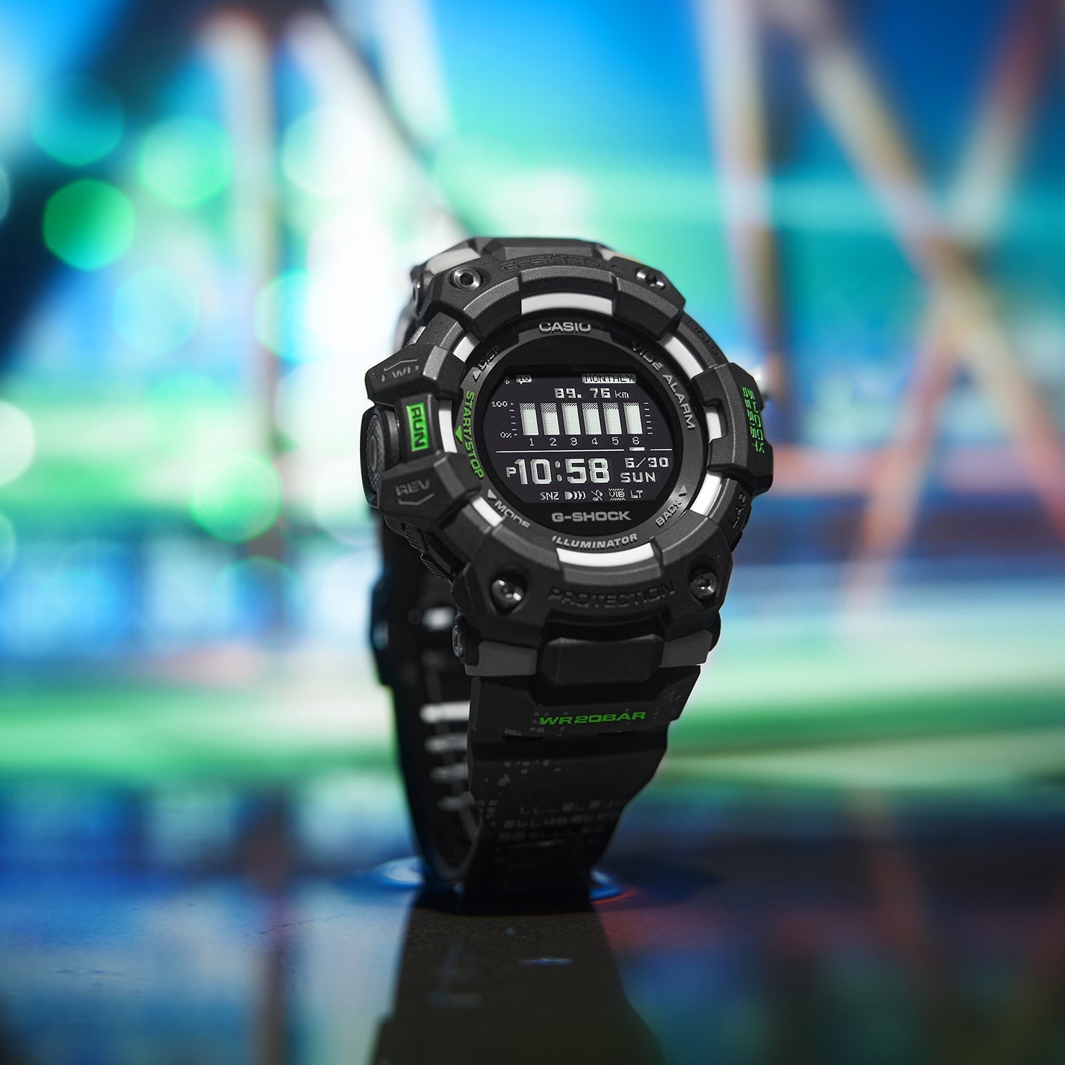 CASIO G-Shock Digital 'Black' GBD-100LM-1PRT