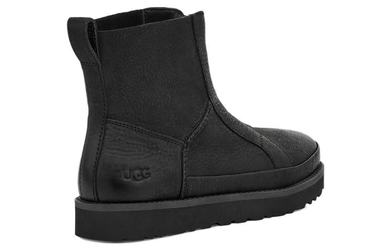 (WMNS) UGG Deconstructed Front Zip Short 'Black' 1130732-BLK