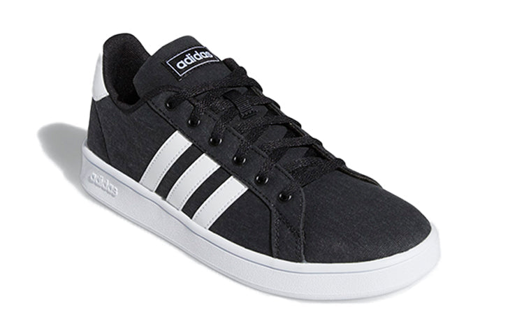 (GS) adidas neo Grand Court 'Grey Black' EG1517