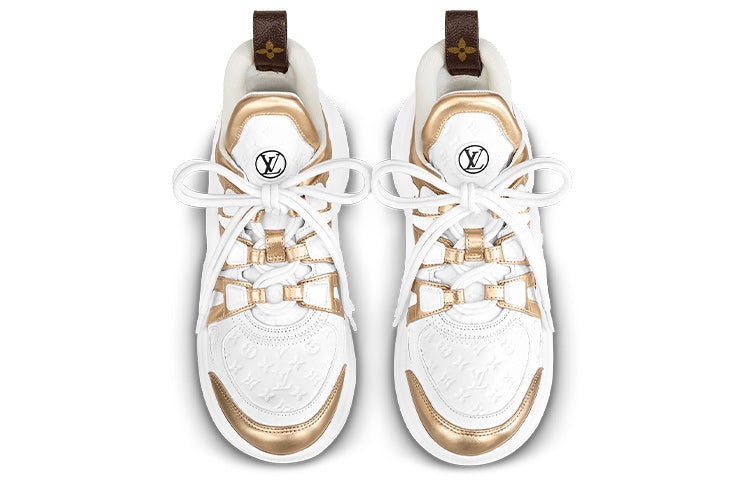 (WMNS) LOUIS VUITTON Archlight 1.0 Sneakers 'White Gold' 1ABVG1