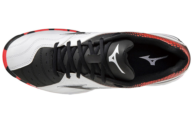 Mizuno Wave Gaia 3 Low Tops Wear-resistant Shoe White Black Red X1GD185063