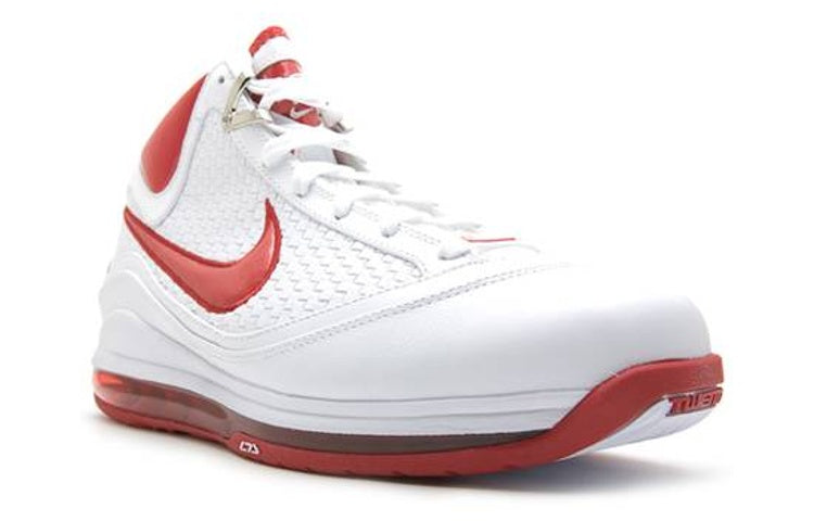 Nike Air Max LeBron 7 NFW 'White Varsity Red' 383578-161