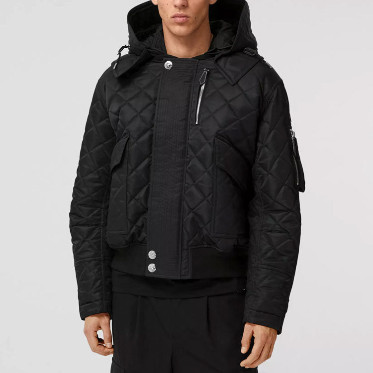 Burberry SS21 Detachable Jacket Male Black 80382801