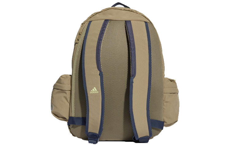 adidas Cxplr BP Athleisure Casual Sports Backpack Unisex Khaki HA5679