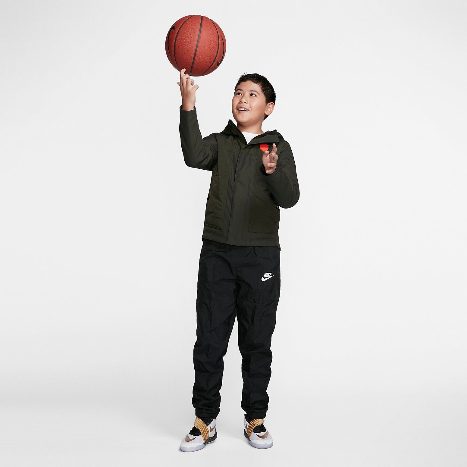 (GS) Nike B NK Lebron Jacket SEQUOIA BV4402-355