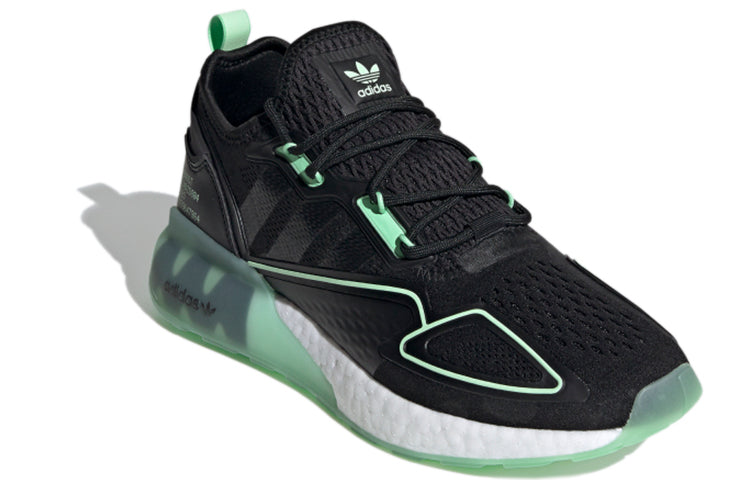 adidas originals ZX 2K Boost 'Black Green White' H67935