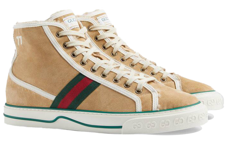 Gucci Tennis 1977 High 'Beige' 649335-UAE20-9564
