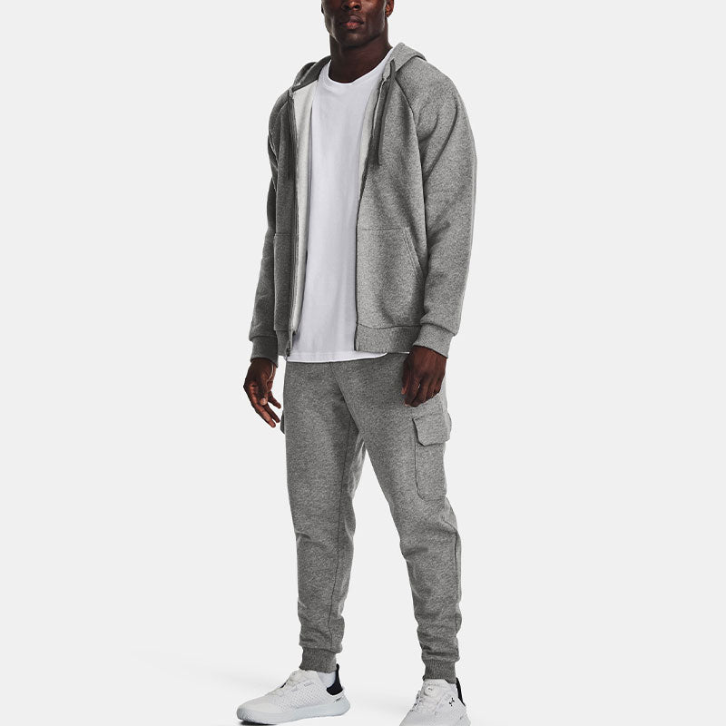 Under Armour Rival Fleece Cargo Joggers 'Grey' 1382134-026