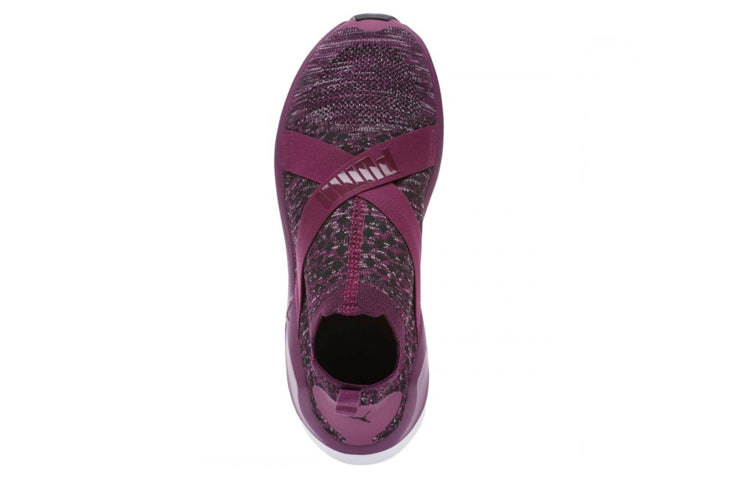 (WMNS) PUMA Fierce Evoknit Sport Shoes Wine-Red 189456-05