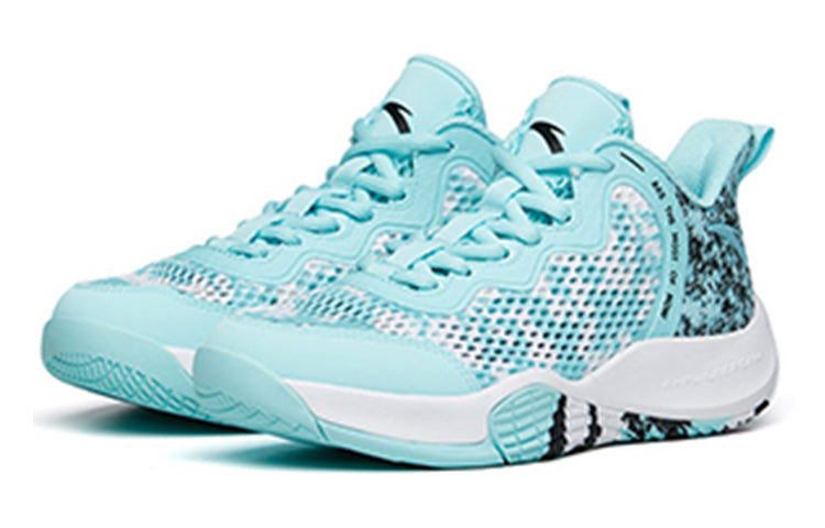 (GS) ANTA Athletics Basketball Shoes 'Sky Blue' 312221103-1