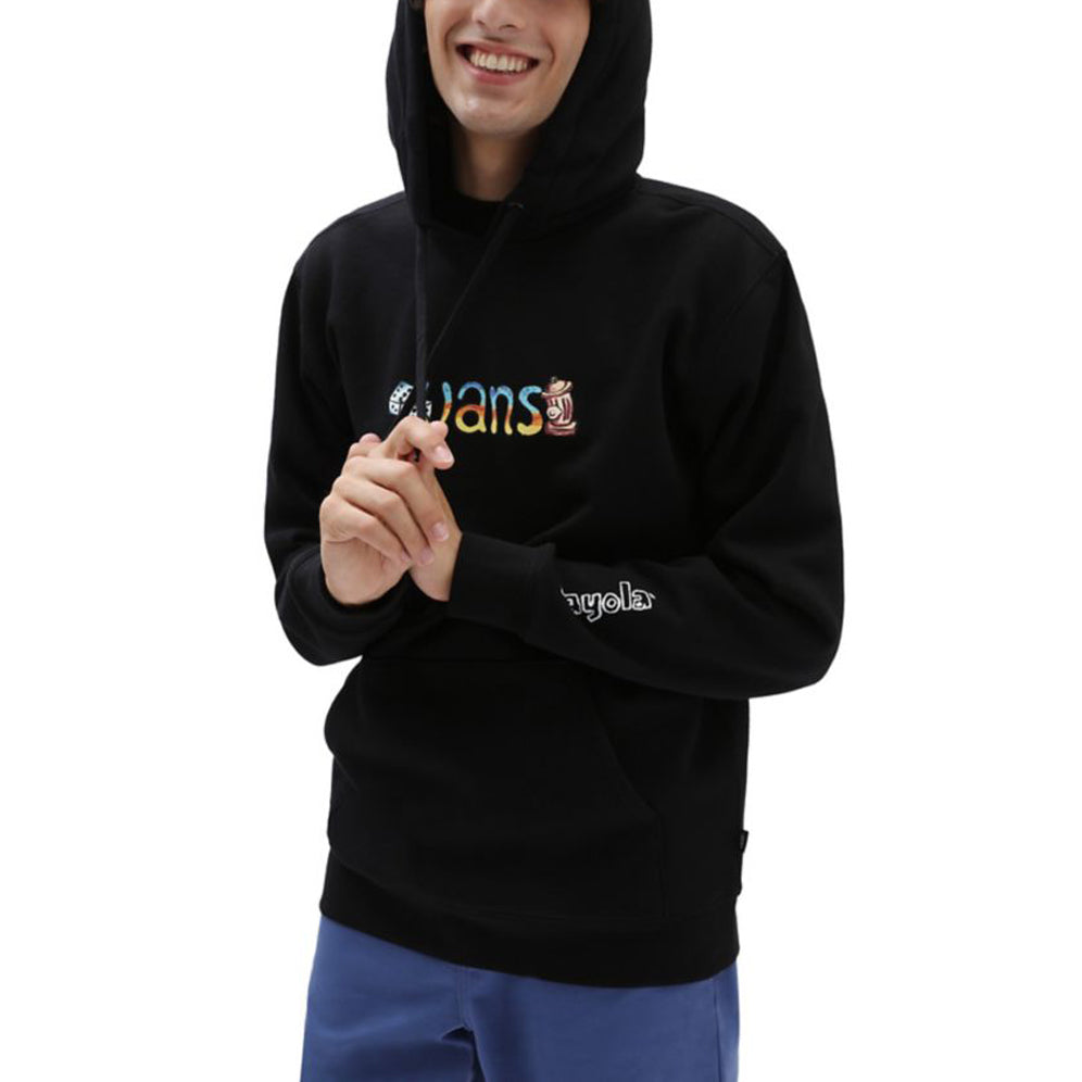 Vans x Crayola Fleece Pullover Hoodie 'Black' VN0A7SFMYUY