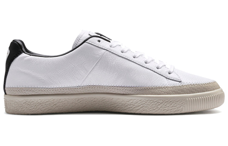 PUMA Basket Trim Black/White Casual Board Shoes 369641-01