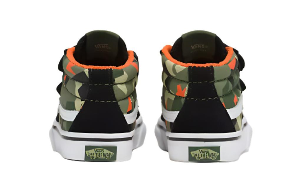 (TD) Vans Sk8-Mid Reissue V 'Geo Camo Black' VN00018WBOV