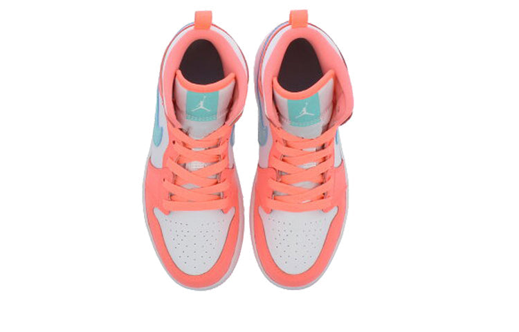 (PS) Air Jordan 1 Mid 'Blue Pink' 640737-814