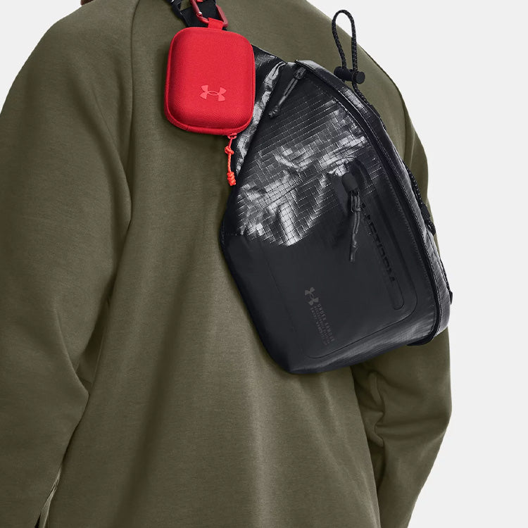 Under Armour UA Summit Waist Bag 'Black Grey' 1376463-002