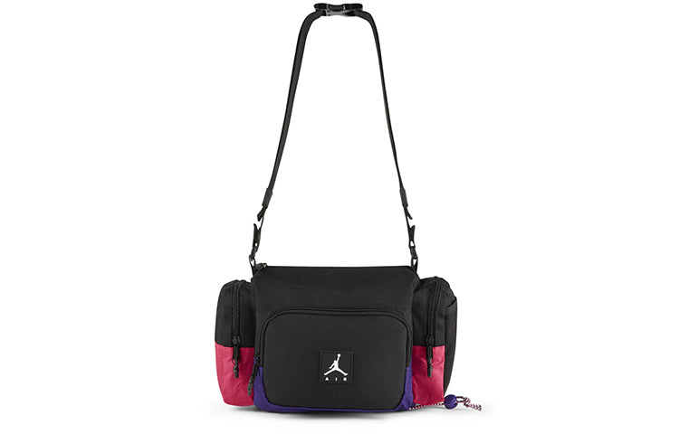 Air Jordan Logo Crossbody Bag 'Black Red' DD3029-010