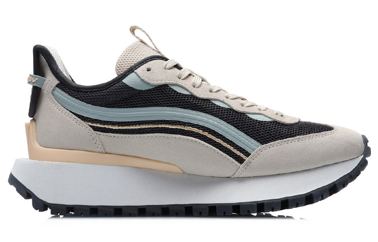 (WMNS) Li-Ning ChengFeng 'Cream White Black' AGCR278-5