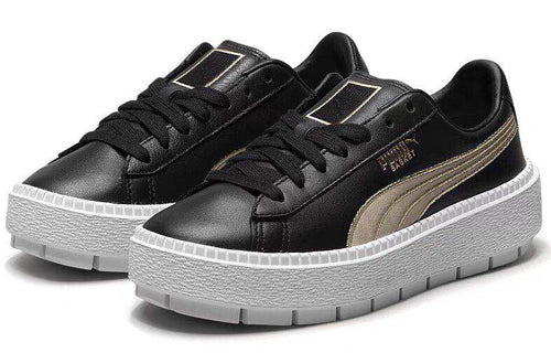 (WMNS) PUMA Platform Trace 'Black Varsity' 367728-01
