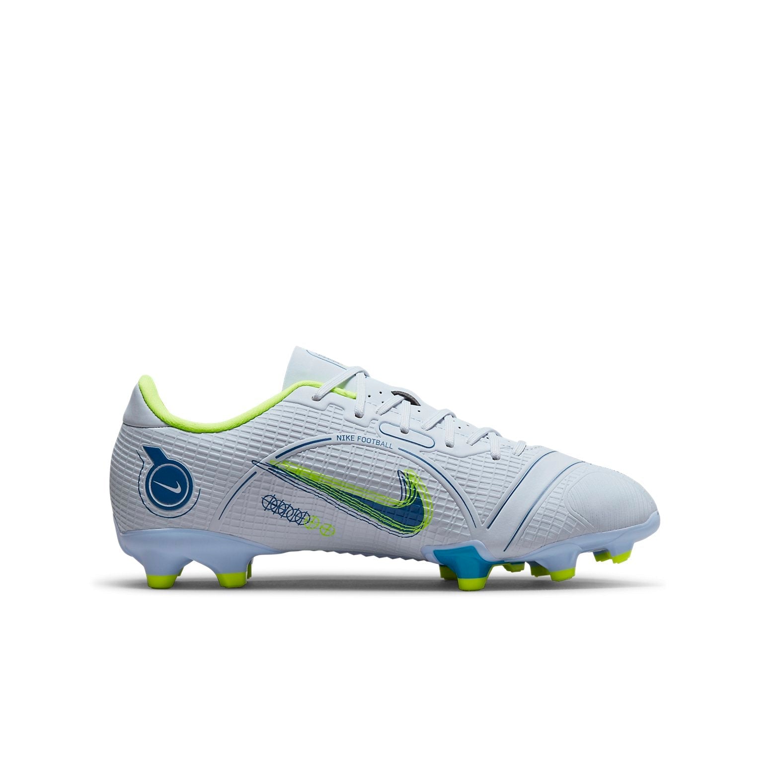 (GS) Nike Mercurial Vapor 14 Academy MG 'Grey Light Marine' DJ2856-054