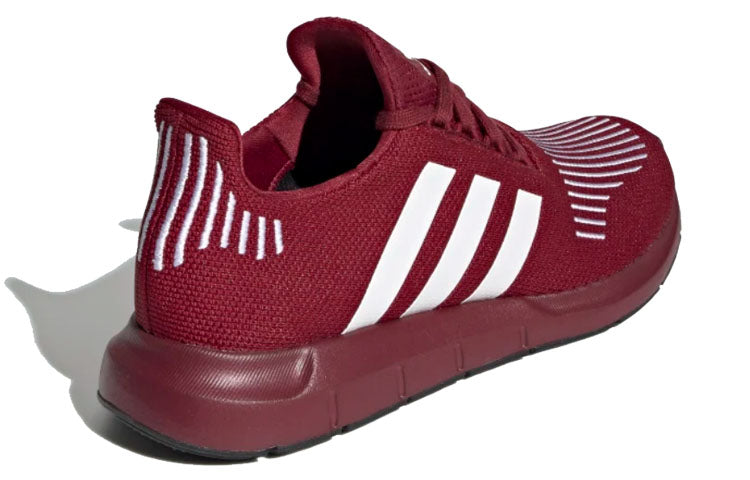 adidas originals Swift run shoes 'White Red' EE4446