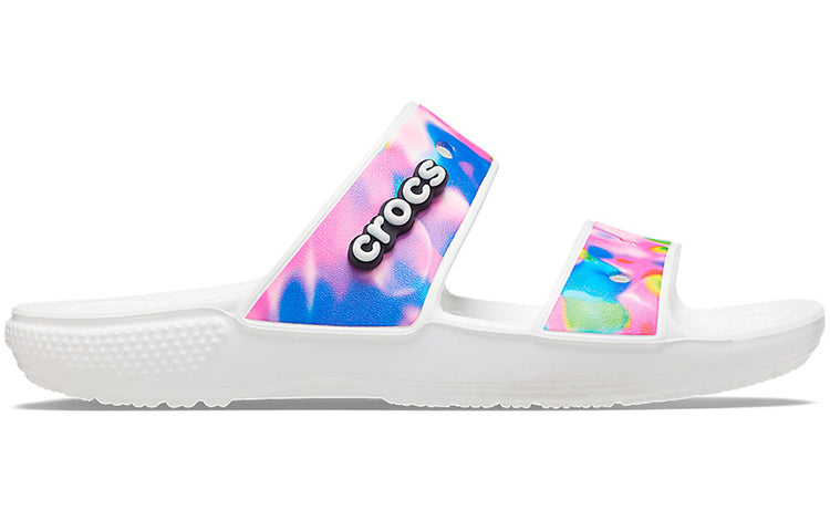 Crocs Classic Colorful Unisex White Pink Slippers 'White Pink' 207771-102