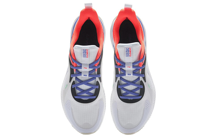 Li-Ning Yueying Element 'White Blue' ARHR223-1