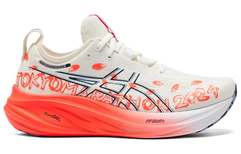 ASICS Gel-Nimbus 26 Tokyo 'White Flash Coral' 1011B897-100
