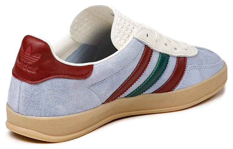 adidas Gazelle Indoor Shoes 'Blue Dawn Collegiate Burgundy' IG4994