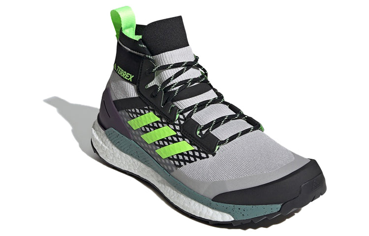 adidas Terrex Free Hiker 'Grey Signal Green' FW8685