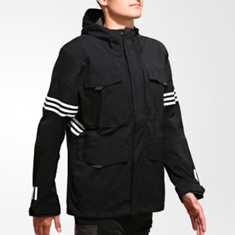 adidas originals x White Mountaineering Hooded Jacket Black BQ4063