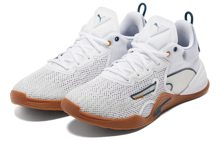 PUMA Fuse White/Blue Low 194419-10