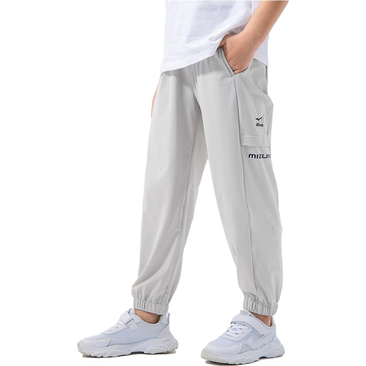 (GS) Mizuno Sportswear Pants 'Grey' CK2243
