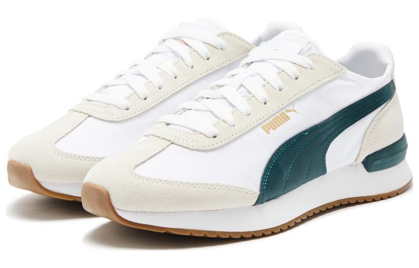 PUMA R78 Wind Nylon 'White Green' 392901-07