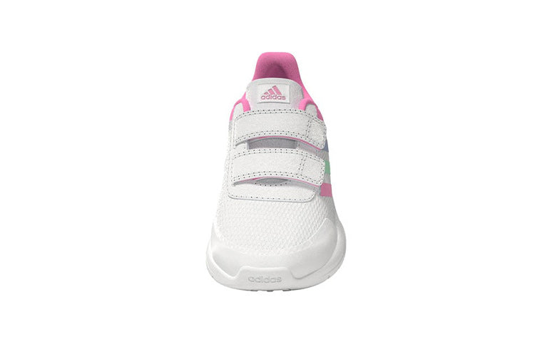 (TD) adidas Tensaur Shoes 'White Beam Pink' HP6154