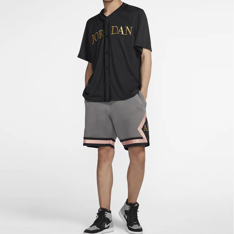 Air Jordan Basketball Sports Jacket Black AT9823-010